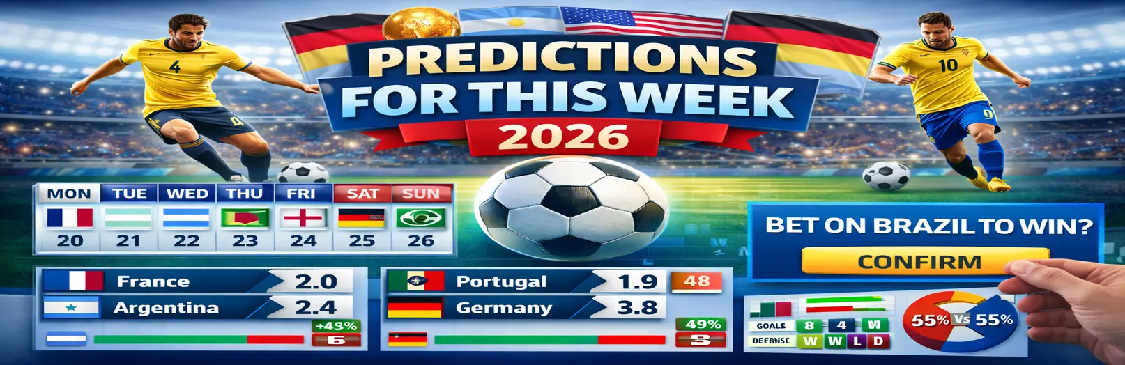 FIFA World 2026 Cup Predictions this Week